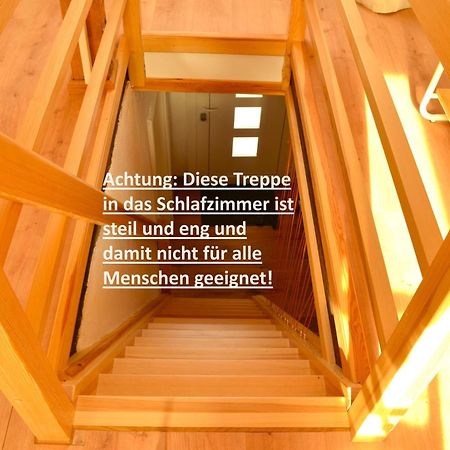Lehmhaeuschen Mit Sauna Тангермюнде Экстерьер фото